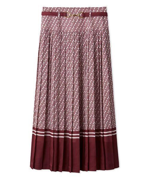 LILY BROWN（リリーブラウン）の「クラシカルパターンプリーツスカート（スカート・レディース・ボルドー/クリーム/ネイビー・1/0）」の18枚目の写真