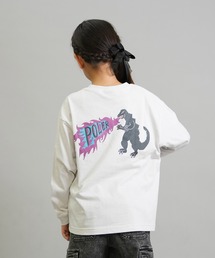 POLeR（ポーラー）の「POLER/ポーラー KIDS ZILLA L/S TEE キッズ ロンT 長袖Tシャツ バックプリント 259MCV0039（Tシャツ/カットソー）」