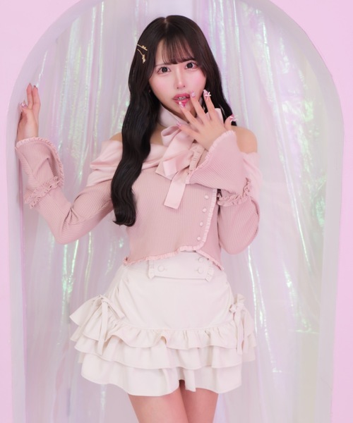 セール】フリルリボンスカート（スカート）｜ReAmour（リアムール）の