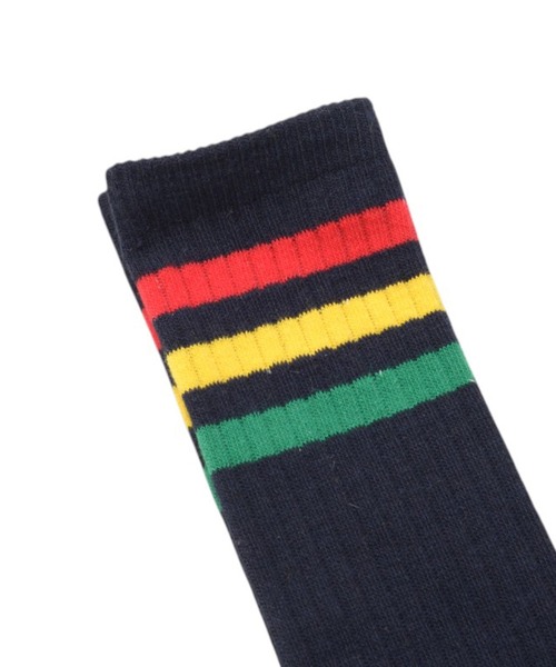 Arnold Palmer(アーノルドパーマー)の「パーマーライン クルーソックス(ソックス/靴下・レディース・ホワイト/ネイビー・23-25cm/25-27CM)」の7枚目の写真