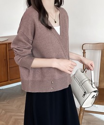 ABITOKYO（アビトーキョー）の「カシュクールもちもちニットプルオーバー（ニット/セーター）」