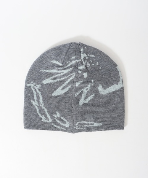 Sense of Grace(センスオブグレース)の「ツートーン配色柄入り ジャガードワッチ(ニットキャップ/ビーニー・メンズ・グレー/ブラック/オレンジ・FREE)」の7枚目の写真