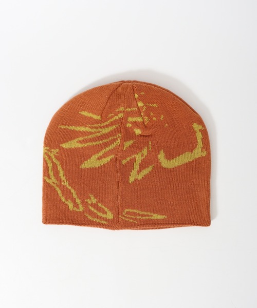 Sense of Grace(センスオブグレース)の「ツートーン配色柄入り ジャガードワッチ(ニットキャップ/ビーニー・メンズ・グレー/ブラック/オレンジ・FREE)」の9枚目の写真