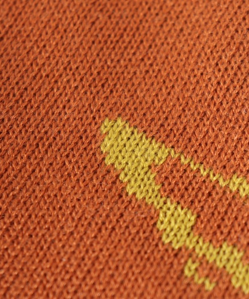 Sense of Grace(センスオブグレース)の「ツートーン配色柄入り ジャガードワッチ(ニットキャップ/ビーニー・メンズ・グレー/ブラック/オレンジ・FREE)」の10枚目の写真