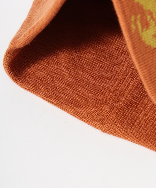 Sense of Grace(センスオブグレース)の「ツートーン配色柄入り ジャガードワッチ(ニットキャップ/ビーニー・メンズ・グレー/ブラック/オレンジ・FREE)」の12枚目の写真