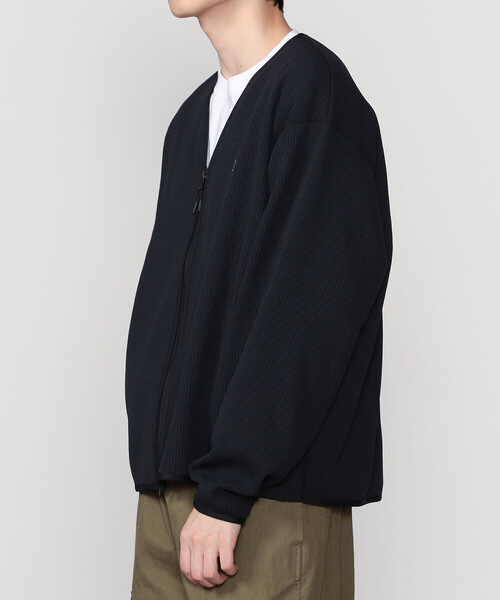 Gymphlex】ヘビーウェイトリブVネックカーディガン 【今スグ使える10