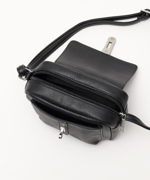 DEVICE（デバイス）の「DEVICE ヴィンテージデザイン ヴァティカルベルト ショルダーバッグ（ショルダーバッグ・メンズ・ダークブラウン/ブラック/ダークブラック・FREE）」の12枚目の写真