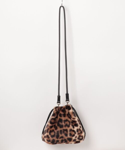 BILLABONG（ビラボン）の「BILLABONG/ビラボン ショルダーバッグ FUR SHOULDER BAG BF014-928（ショルダーバッグ・レディース・ブラック/レオパード/ホワイト・FREE）」の4枚目の写真