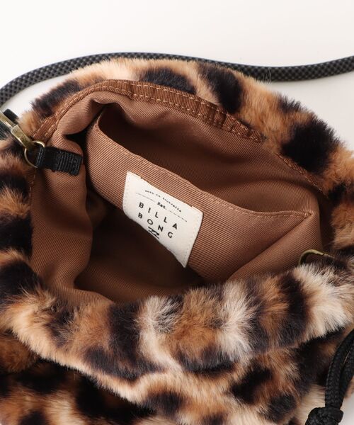 BILLABONG（ビラボン）の「BILLABONG/ビラボン ショルダーバッグ FUR SHOULDER BAG BF014-928（ショルダーバッグ・レディース・ブラック/レオパード/ホワイト・FREE）」の6枚目の写真