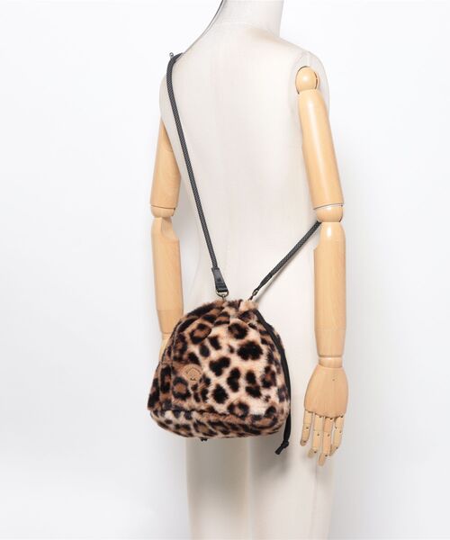BILLABONG（ビラボン）の「BILLABONG/ビラボン ショルダーバッグ FUR SHOULDER BAG BF014-928（ショルダーバッグ・レディース・ブラック/レオパード/ホワイト・FREE）」の8枚目の写真