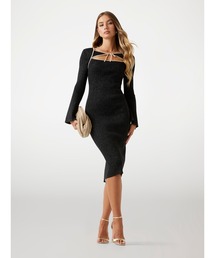 Guess | Long Sleeves Sqn Yoke Lurex Sansa Dress ワンピース ドレス(ドレス)