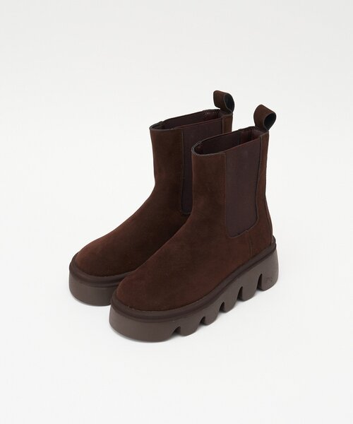 CIAOPANIC（チャオパニック）の「【WEB限定】ボリュームソールサイドゴアショートブーツ（ブーツ・レディース・シルバー/ブラック/ブラウン/ブラウン系その他・LARGE/SMALL/MEDIUM）」の3枚目の写真