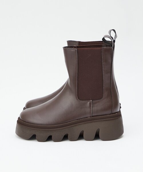 CIAOPANIC（チャオパニック）の「【WEB限定】ボリュームソールサイドゴアショートブーツ（ブーツ・レディース・シルバー/ブラック/ブラウン/ブラウン系その他・LARGE/SMALL/MEDIUM）」の12枚目の写真