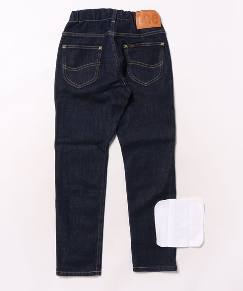 Lee（リー）の「Lee/リー【110-160cm】キッズ ストレッチストレートデニムパンツ（デニムパンツ・キッズ・インディゴブルー/ブルー/ライトインディゴブルー・110/120/150/160/130/140）」の4枚目の写真