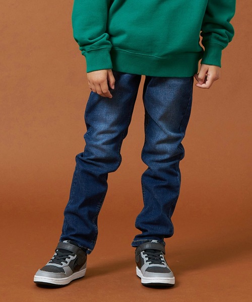 Lee（リー）の「Lee/リー【110-160cm】キッズ ストレッチストレートデニムパンツ（デニムパンツ・キッズ・インディゴブルー/ブルー/ライトインディゴブルー・110/120/150/160/130/140）」の7枚目の写真