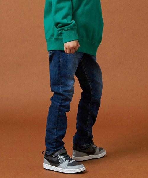 Lee（リー）の「Lee/リー【110-160cm】キッズ ストレッチストレートデニムパンツ（デニムパンツ・キッズ・インディゴブルー/ブルー/ライトインディゴブルー・110/120/150/160/130/140）」の17枚目の写真