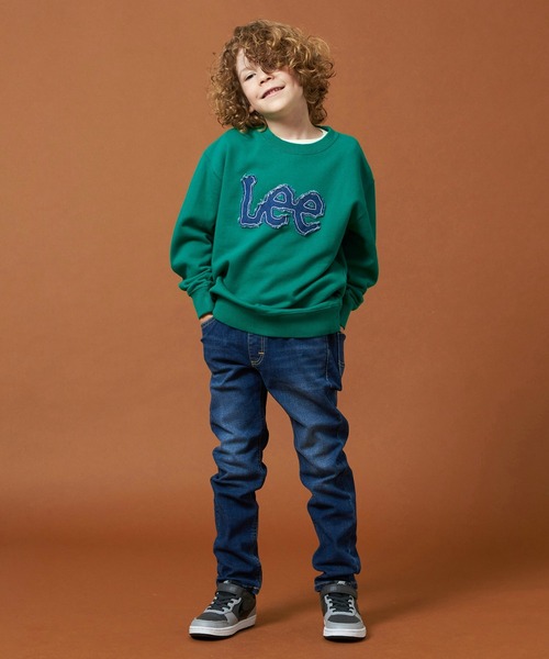 Lee（リー）の「Lee/リー【110-160cm】キッズ ストレッチストレートデニムパンツ（デニムパンツ・キッズ・インディゴブルー/ブルー/ライトインディゴブルー・110/120/150/160/130/140）」の14枚目の写真