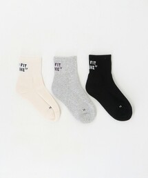 Healthknit | <Healthknit>バックロゴ ソックス / 靴下 / キッズ 19cm-21cm(ソックス/靴下)