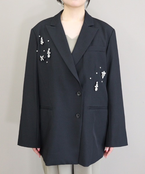 DONOBAN（ドノバン）の「【ANDRESD】jewels shine boxy jacket