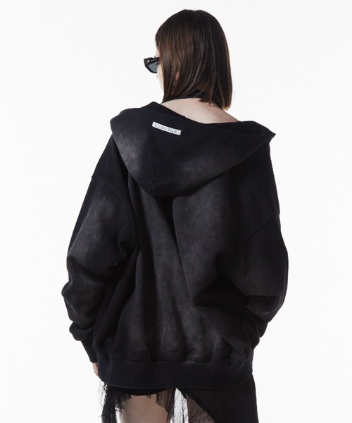 HOODIE BARE DRESS/フーディーベアドレス　jose moon JOSEMOON/ジョゼムーン】ZIPUP HOODIE/ジップアップフーディー