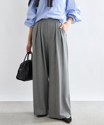 RIVE DROITE | 【すっきり見え】ウォームタックワイドスラックス(スラックス)