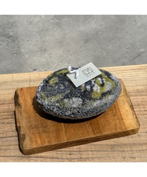 tone（トーン）の「【musk】グレー×ビビットカラーのストーンキャンドル(MA)（キャンドル）」