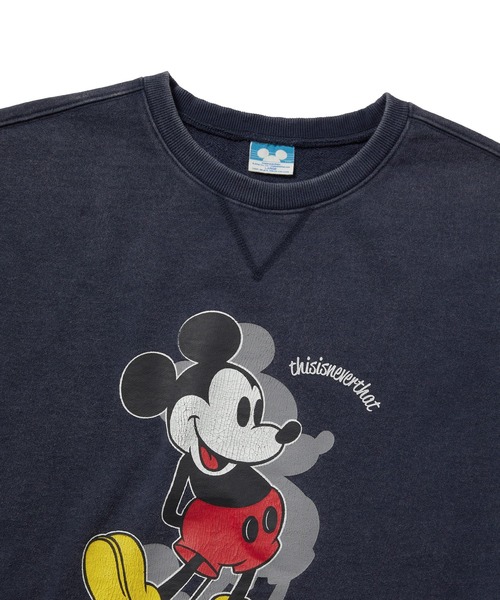 thisisneverthat ディスイズネバーザット M セール】TNT_Mickey_Classic Crewneck（スウェット）｜thisisneverthat
