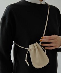 Whim Gazette（ウィムガゼット）の「【Christian AKS】Lamb leather ポーチ（ショルダーバッグ）」
