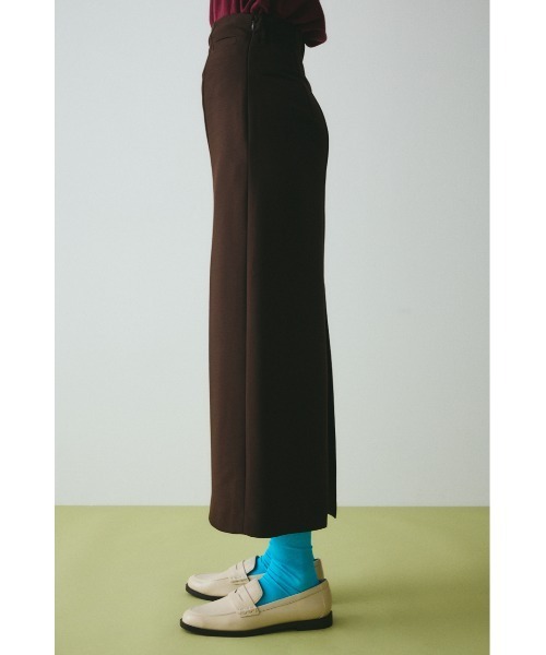 HeRIN.CYE（ヘリンドットサイ）の「Long slit skirt　　ロングスリットスカート（スカート・レディース・ブラック/ブラウン/グレー・36/38）」の8枚目の写真