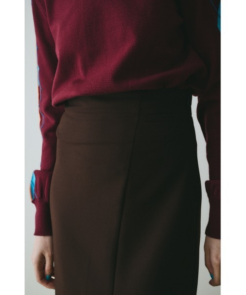 HeRIN.CYE（ヘリンドットサイ）の「Long slit skirt　　ロングスリットスカート（スカート・レディース・ブラック/ブラウン/グレー・36/38）」の10枚目の写真
