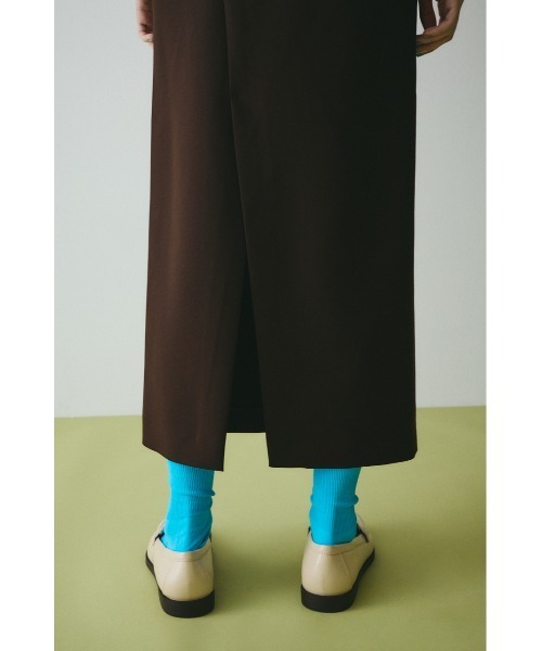 HeRIN.CYE（ヘリンドットサイ）の「Long slit skirt　　ロングスリットスカート（スカート・レディース・ブラック/ブラウン/グレー・36/38）」の15枚目の写真