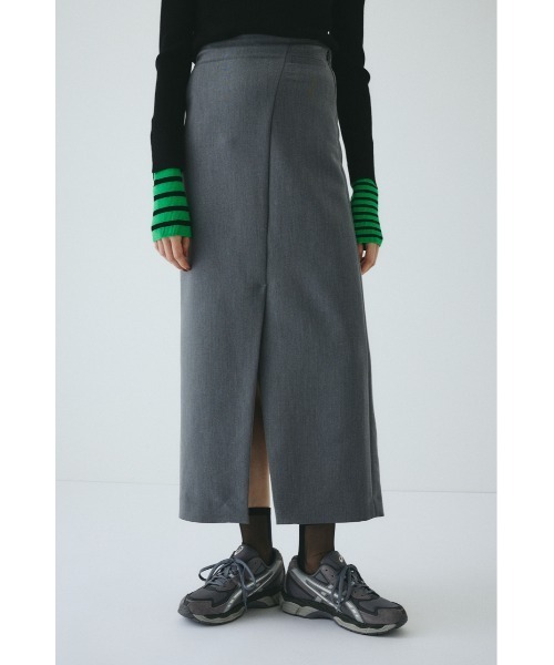 HeRIN.CYE（ヘリンドットサイ）の「Long slit skirt　　ロングスリットスカート（スカート・レディース・ブラック/ブラウン/グレー・36/38）」の16枚目の写真