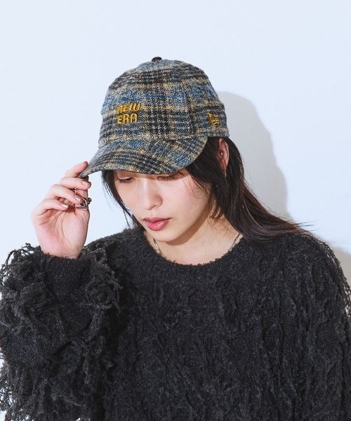 JEANASIS（ジーナシス）の「【NEW ERA】チェックキャップ/593737（キャップ・レディース・ブラウン系その他/グレー系その他/ブラック系その他・FREE）」の3枚目の写真