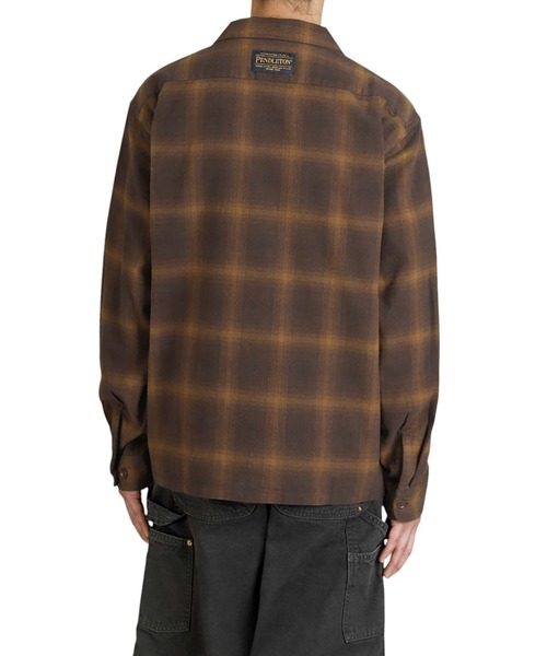 PENDLETON（ペンドルトン）の「PENDLETON / ペンドルトン：別注 Cotton Shaggy Open Collar Shirt：ONLYARK-2-2524[AST]（シャツ/ブラウス・メンズ・ブラウン・M）」の21枚目の写真