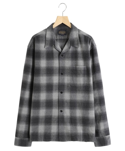 PENDLETON（ペンドルトン）の「PENDLETON / ペンドルトン：別注 Cotton Shaggy Open Collar Shirt：ONLYARK-2-2524[AST]（シャツ/ブラウス・メンズ・ブラウン・M）」の12枚目の写真