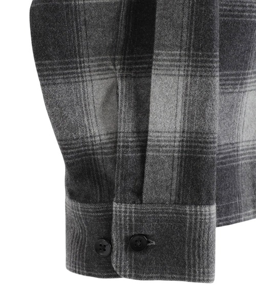 PENDLETON（ペンドルトン）の「PENDLETON / ペンドルトン：別注 Cotton Shaggy Open Collar Shirt：ONLYARK-2-2524[AST]（シャツ/ブラウス・メンズ・ブラウン・M）」の8枚目の写真