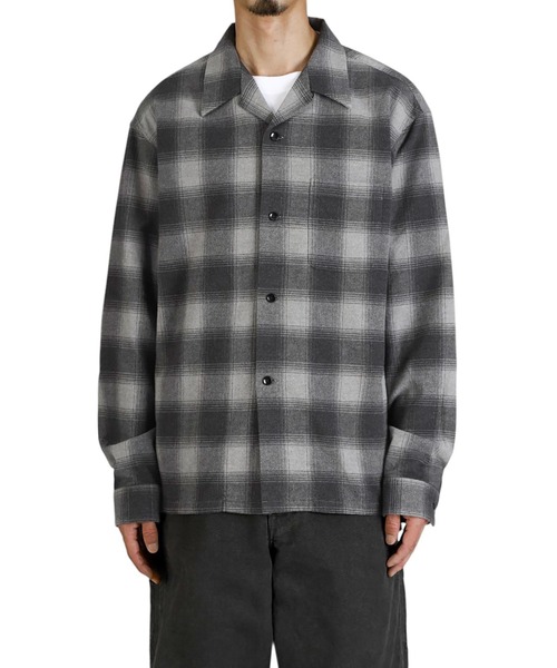 PENDLETON（ペンドルトン）の「PENDLETON / ペンドルトン：別注 Cotton Shaggy Open Collar Shirt：ONLYARK-2-2524[AST]（シャツ/ブラウス・メンズ・ブラウン・M）」の3枚目の写真