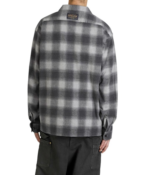 PENDLETON（ペンドルトン）の「PENDLETON / ペンドルトン：別注 Cotton Shaggy Open Collar Shirt：ONLYARK-2-2524[AST]（シャツ/ブラウス・メンズ・ブラウン・M）」の5枚目の写真