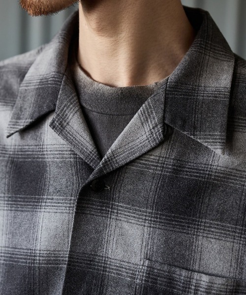 PENDLETON（ペンドルトン）の「PENDLETON / ペンドルトン：別注 Cotton Shaggy Open Collar Shirt：ONLYARK-2-2524[AST]（シャツ/ブラウス・メンズ・ブラウン・M）」の17枚目の写真
