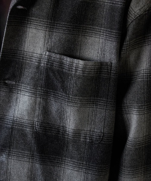 PENDLETON（ペンドルトン）の「PENDLETON / ペンドルトン：別注 Cotton Shaggy Open Collar Shirt：ONLYARK-2-2524[AST]（シャツ/ブラウス・メンズ・ブラウン・M）」の16枚目の写真