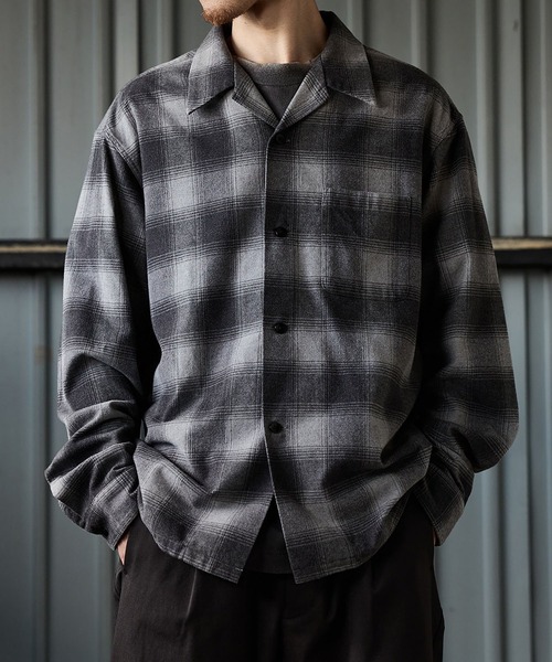 PENDLETON（ペンドルトン）の「PENDLETON / ペンドルトン：別注 Cotton Shaggy Open Collar Shirt：ONLYARK-2-2524[AST]（シャツ/ブラウス・メンズ・ブラウン・M）」の14枚目の写真