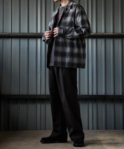PENDLETON（ペンドルトン）の「PENDLETON / ペンドルトン：別注 Cotton Shaggy Open Collar Shirt：ONLYARK-2-2524[AST]（シャツ/ブラウス・メンズ・ブラウン・M）」の13枚目の写真