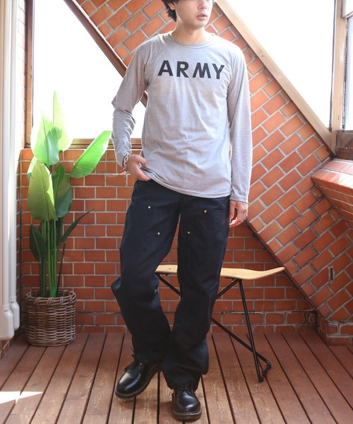 8(eight)(エイト)の「ARMY ロング Tシャツ(Tシャツ/カットソー・メンズ・グレー・X-SMALL/SMALL/MEDIUM)」の9枚目の写真