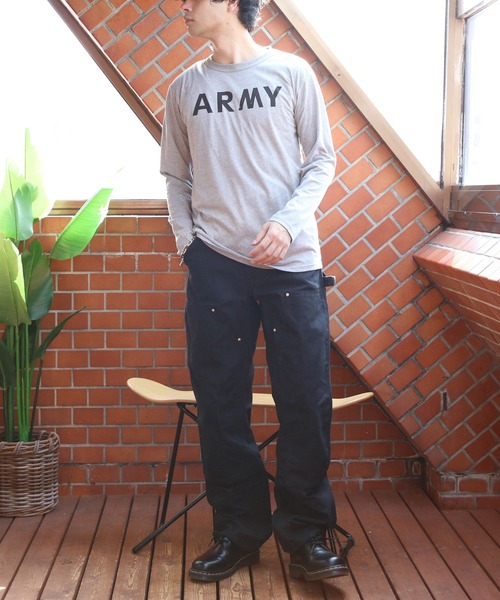 8(eight)(エイト)の「ARMY ロング Tシャツ(Tシャツ/カットソー・メンズ・グレー・X-SMALL/SMALL/MEDIUM)」の11枚目の写真
