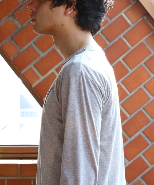 8(eight)(エイト)の「ARMY ロング Tシャツ(Tシャツ/カットソー・メンズ・グレー・X-SMALL/SMALL/MEDIUM)」の17枚目の写真