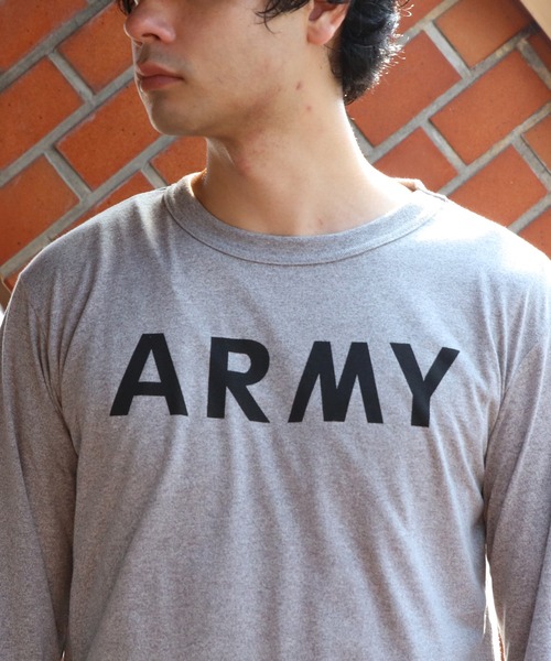 8(eight)(エイト)の「ARMY ロング Tシャツ(Tシャツ/カットソー・メンズ・グレー・X-SMALL/SMALL/MEDIUM)」の18枚目の写真