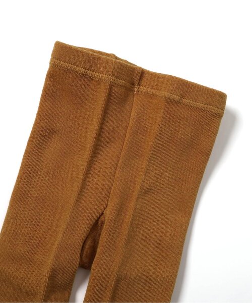 BREEZE（ブリーズ）の「【ジュニア対応】裾フリルレギンス（レギンス/スパッツ・キッズ・オフホワイト/マスタード・100/80/120/140）」の4枚目の写真