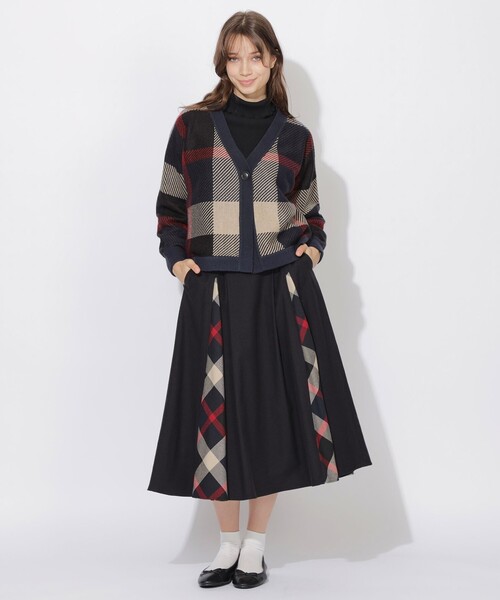 クレストブリッジビッグチェックカーディガン（カーディガン/ボレロ