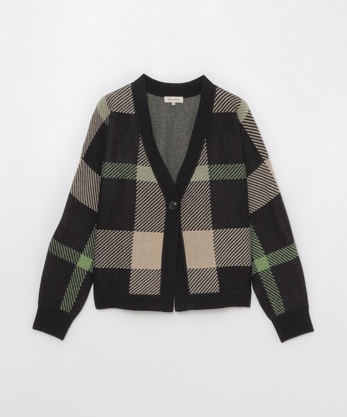 クレストブリッジビッグチェックカーディガン（カーディガン/ボレロ