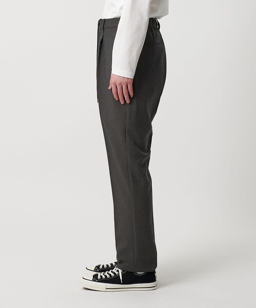 セール】ウールライク ドビー ワンプリーツ イージーパンツ＜A DAY IN
